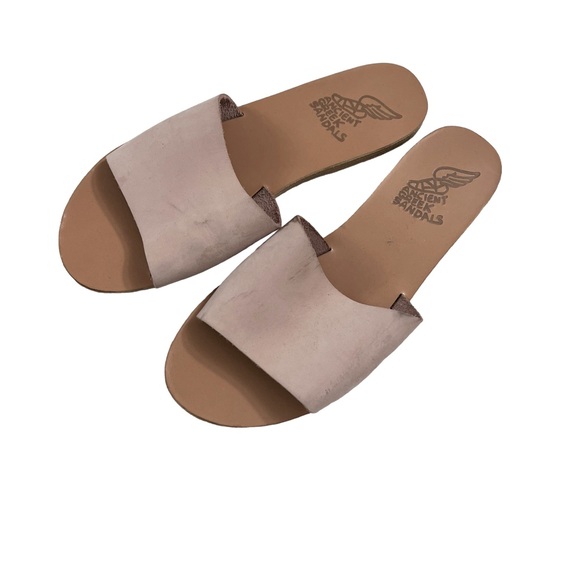 Ancient Greek Sandals Light Pink Slip-on Sandals - Picture 7 of 8